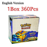 360Pcs Pokemon Trading Card GameCards Prismatic Evolutions Scarlet Violet Pokemon English Booster Battle Transaction Gifts