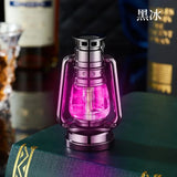 Retro Glow in The Dark Horse Light Inflatable Lighter with Grinding Wheel Inflatable Transparent Chamber LED Color Light Lighter