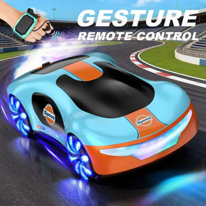 New energy RC Cars Toys for Boys 2.4GHz Remote Control Car with Lights Music & SprayEffects Gesture Sensing Gifts for Boys Girls