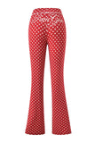 Gia Slim-Fit Letter Print Topstitching Design Hooded Zip-Up Jacket and Pants Set