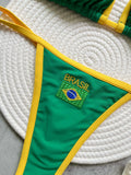 Asymmetric G String Bikinis Mini Micro Thong Bikini Female Swimsuit Women Swimwear Two-pieces Bikini Set Brazilian Bathing Suit