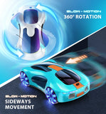 New energy RC Cars Toys for Boys 2.4GHz Remote Control Car with Lights Music & SprayEffects Gesture Sensing Gifts for Boys Girls