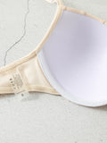 Sexy 3Pieces Push Up Bikini Set Women Swimsuit High Waist Perspective Tassel Skirt Beach Outing Bathing 2024 Feminine Swimwear