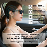 Lenovo Bluetooth5.4 AI Smart Camera Glasses 8K Photo Recording Remote Control Touch Translator Voice Assistant Wireless Sunglass