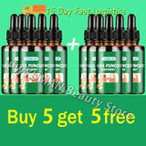 7 Days Nail Fungus Treatment Serum Ginger Anti-infective Paronychia Onychomycosis Toe Foot Nail Fungal Repair Gel Hand Foot Care