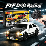 Mini Drift RC Car Supra 1/64 Scale With Gyro 2.4Gh Remote Control Professional High-Speed Turbo Racing Toy 1+ Birthday Gift