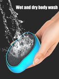 1 Pack Hands and Feet Portable Sanding Stone Callus Remover Foot Care Tool Exfoliating Artifact Glass Foot File Pedicure Tool