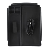 1pcs DC12V Car Front Center Console Storage Box With Power Cord Wireless Charger For Tesla For Model X For Model S 2016~2020