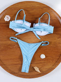 ZRTAK Sexy 2026 Floral Bikini Micro Thongs Bathing Suit Swimsuit Women Biquini Bandage Beachwear Swimwear 2 Piece Bikini Sets