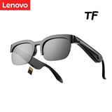 Lenovo 150 languages Smart Translation Bluetooth Sunglasses TF Card Supported Outdoor Wireless Stereo Glasses For Travel Sports