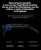 AI Smart Glasses 8K Remote Control Touch Photo Camera Recording Translator Voice Assistant Music Wireless Bluetooth Sunglasses