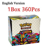 360Pcs Pokemon Trading Card GameCards Prismatic Evolutions Scarlet Violet Pokemon English Booster Battle Transaction Gifts
