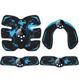 USB Rechargeable Wireless Fat-Burning Belt EMS Ab Trainer & Rechargeable Muscle Stimulator for Six-Pack Abs, Home Gym Fitness