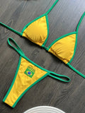 Asymmetric G String Bikinis Mini Micro Thong Bikini Female Swimsuit Women Swimwear Two-pieces Bikini Set Brazilian Bathing Suit