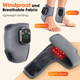 Electric foot and hand massager can vibrate and heat the ankles and ankles, and the bracket joints are portable, which can relax