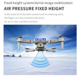 E99 PRO Drone with Flash Professional HD Dual Camera WIFI Obstacle Avoidance RC Helicopters Aerial Photography Quadcopter