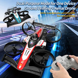 NEW 1:30 Mini RC Flying Cars Air-Ground 2-in-1 Professional Dual Mode Quadcopter Racing Electric Transforming Toy Boy Ideal Gift