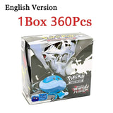 360Pcs Pokemon Trading Card GameCards Prismatic Evolutions Scarlet Violet Pokemon English Booster Battle Transaction Gifts