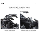 Large Scale 1:18 Batmobile Car Model Toy The Dark Knight Trilogy Sound Light Sliding Spray Alloy Vehicle Models Ornaments Gifts