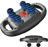 6 Head Massage Gun Deep Tissue with 9 Levels 9 Modes Electric Massager Tool Leg Arms Waist Back Buttocks Body Muscle Pain Relief