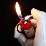Hot Sale Fun Torch Lighter With Flash Light Refillable Butane Gas Tube Lighter Smoking Accessories Men Gift