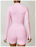 New Running Elasticity Yoga Jacket Zipper Slimming Top Coat Women's Sports Jacket Gym Workout Sports Long Sleeves Women Tights