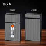 Hot selling Four sided Rotating Gyroscope Decompression Dice Direct Charge Desktop Toy Gift Metal Inflatable Lighter