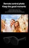 Lenovo Bluetooth5.4 AI Smart Camera Glasses 8K Photo Recording Remote Control Touch Translator Voice Assistant Wireless Sunglass