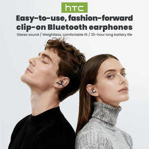 HTC NE67 Wireless Earbuds Bluetooth TWS Headphones ENC Noise Cancelling HiFi Stereo Sports Earphones for IOS Android