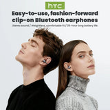HTC NE67 Wireless Earbuds Bluetooth TWS Headphones ENC Noise Cancelling HiFi Stereo Sports Earphones for IOS Android