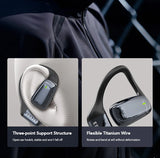 【AI Translator Earbuds】HTC NE25 Bluetooth Earphones LCD Touch Screen Sport Wireless Headphones Long Life with HD Mic