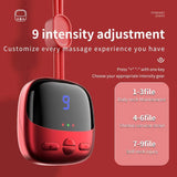 Smart TENS+EMS Electric Neck Massager with Micro-Current Portable Hot Compress for Cervical Spine Shoulder And Neck Pain Relief