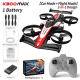 NEW 1:30 Mini RC Flying Cars Air-Ground 2-in-1 Professional Dual Mode Quadcopter Racing Electric Transforming Toy Boy Ideal Gift