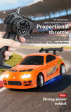 Mini Drift RC Car Supra 1/64 Scale With Gyro 2.4Gh Remote Control Professional High-Speed Turbo Racing Toy 1+ Birthday Gift