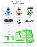 Intelligence RC Robot Toy Smart Football Battle Remote Control Robot Parent-Child Educational Toys Kids Christmas Gifts