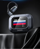 【AI Translator Earbuds】HTC NE25 Bluetooth Earphones LCD Touch Screen Sport Wireless Headphones Long Life with HD Mic