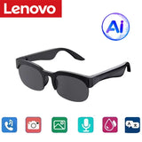 Lenovo 8K HD AI Smart Glasses AI Translation Hands-Free Calling AI Chat Logging Music Playback Smart Sunglasses for Men  New