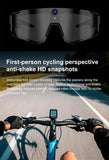 Lenovo AI Smart Glasses ChatGPT 8K Camera 2400W Anti-shake Cycling Video&Photo Sport Sunglasses DualMic 32GB Windproof Goggles