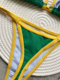 Asymmetric G String Bikinis Mini Micro Thong Bikini Female Swimsuit Women Swimwear Two-pieces Bikini Set Brazilian Bathing Suit