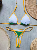 Asymmetric G String Bikinis Mini Micro Thong Bikini Female Swimsuit Women Swimwear Two-pieces Bikini Set Brazilian Bathing Suit