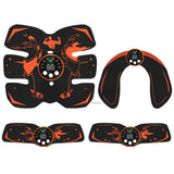 USB Rechargeable Wireless Fat-Burning Belt EMS Ab Trainer & Rechargeable Muscle Stimulator for Six-Pack Abs, Home Gym Fitness