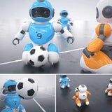 Intelligence RC Robot Toy Smart Football Battle Remote Control Robot Parent-Child Educational Toys Kids Christmas Gifts