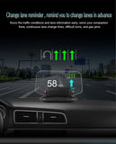 C1 Navigation Projection For HUD OBD2 GPS Bluetooth-compatible Auto Head Up Display Overspeed RPM Voltage Warning Car Parts