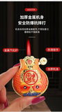 Lucky Bag Fun Welfare Design Double Fish Windproof Lighter Inflatable Blue Flame Giant Discount Butane Lighter