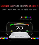 With Navigation GPS OBD2 Speedometer C3 HUD Car Electronic Auto Projector HUD Protable Head Up Display Car Accessories