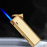 Trendy Billiards Gyro Butane Lighter, Press‑Ignition Keychain Pendant for Outdoor Smoking Use  lighters smoking