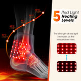 Electric foot and hand massager can vibrate and heat the ankles and ankles, and the bracket joints are portable, which can relax