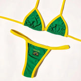 Asymmetric G String Bikinis Mini Micro Thong Bikini Female Swimsuit Women Swimwear Two-pieces Bikini Set Brazilian Bathing Suit