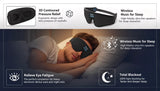 Sleep Headphones, 3D Sleep Mask Bluetooth Wireless Music Eye Mask, Sleeping Headphones For Side Sleepers Sleep Mask With