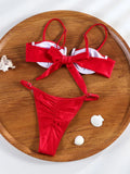 ZRTAK Sexy 2026 Floral Bikini Micro Thongs Bathing Suit Swimsuit Women Biquini Bandage Beachwear Swimwear 2 Piece Bikini Sets